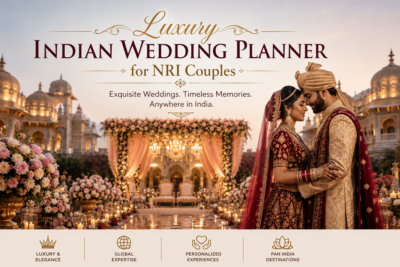 Luxury Indian Wedding Planner for NRI Couples